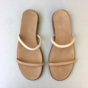 MADEWELL Slides Sandals Tan Size 6